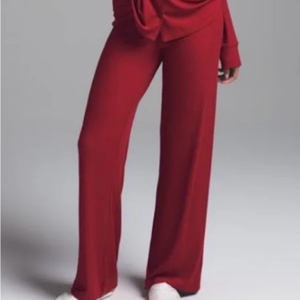 メ૦メ૦💋 SKIMS Soft Lounge Ribbed Pajama Pants | Brick |